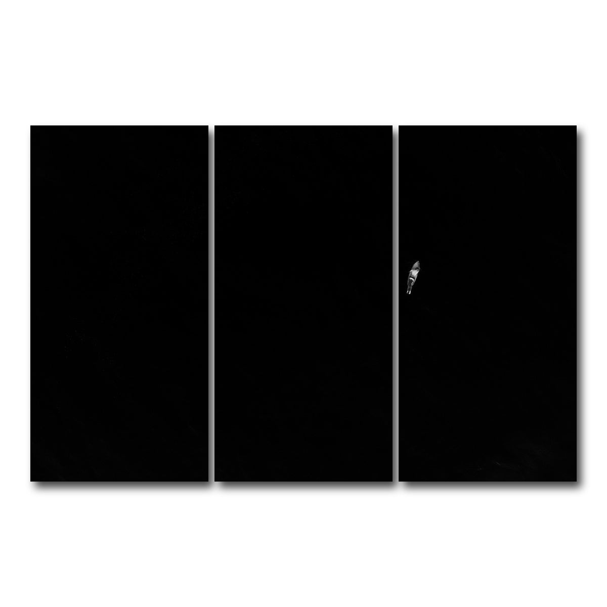 AUTO-MOCKUP WHITE | Enough | 3 Piece | Gallery Wrap Canvas | group=12x24