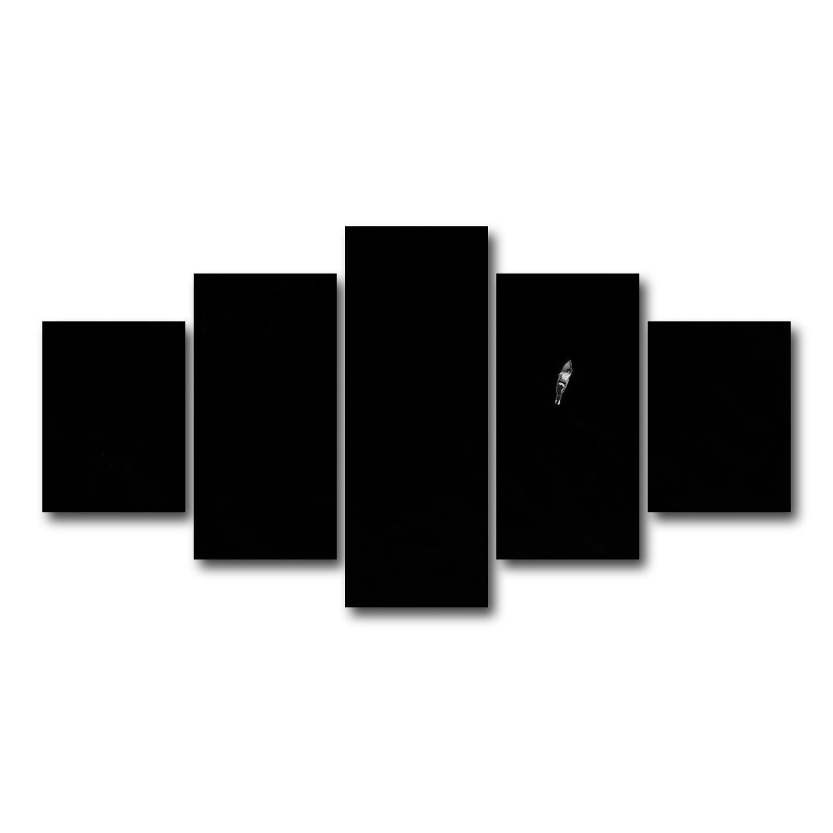 AUTO-MOCKUP WHITE | Enough | 5 Piece | Gallery Wrap Canvas | group=5_short