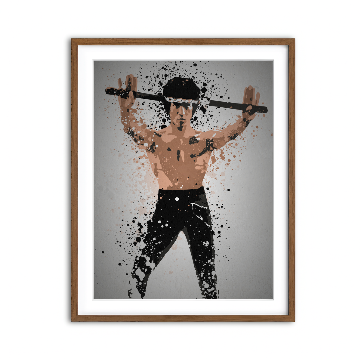 Framed Print 3x4 Walnut