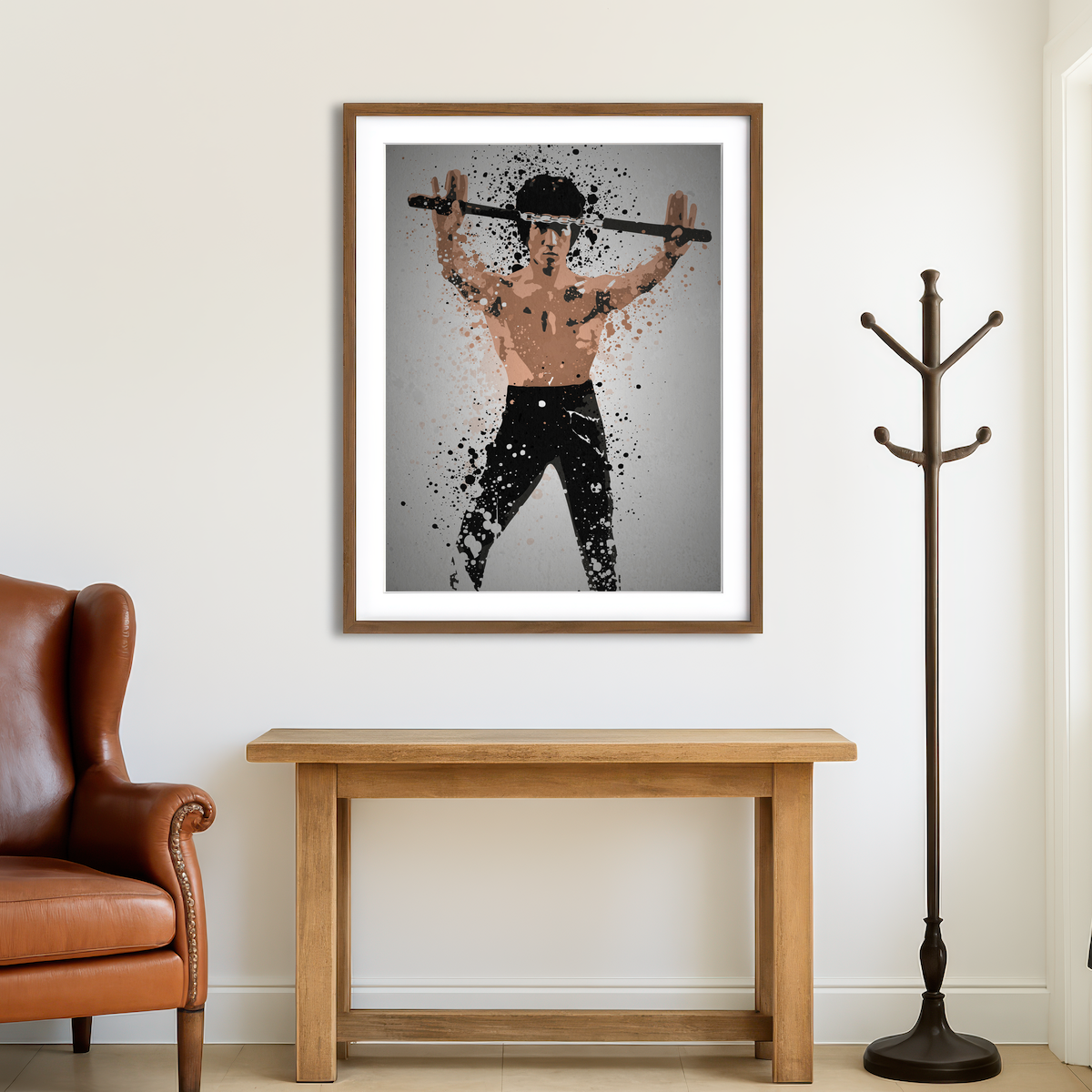 AUTO-MOCKUP ROOM | Enter The Dragon Wall Art