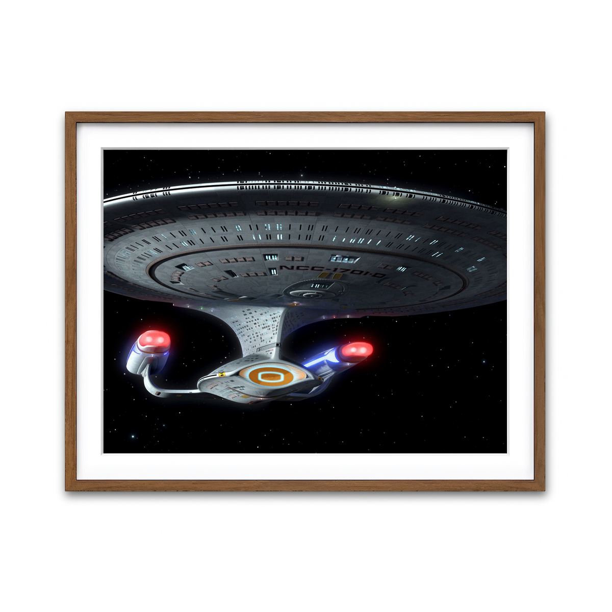 Framed Print 4x3 Walnut