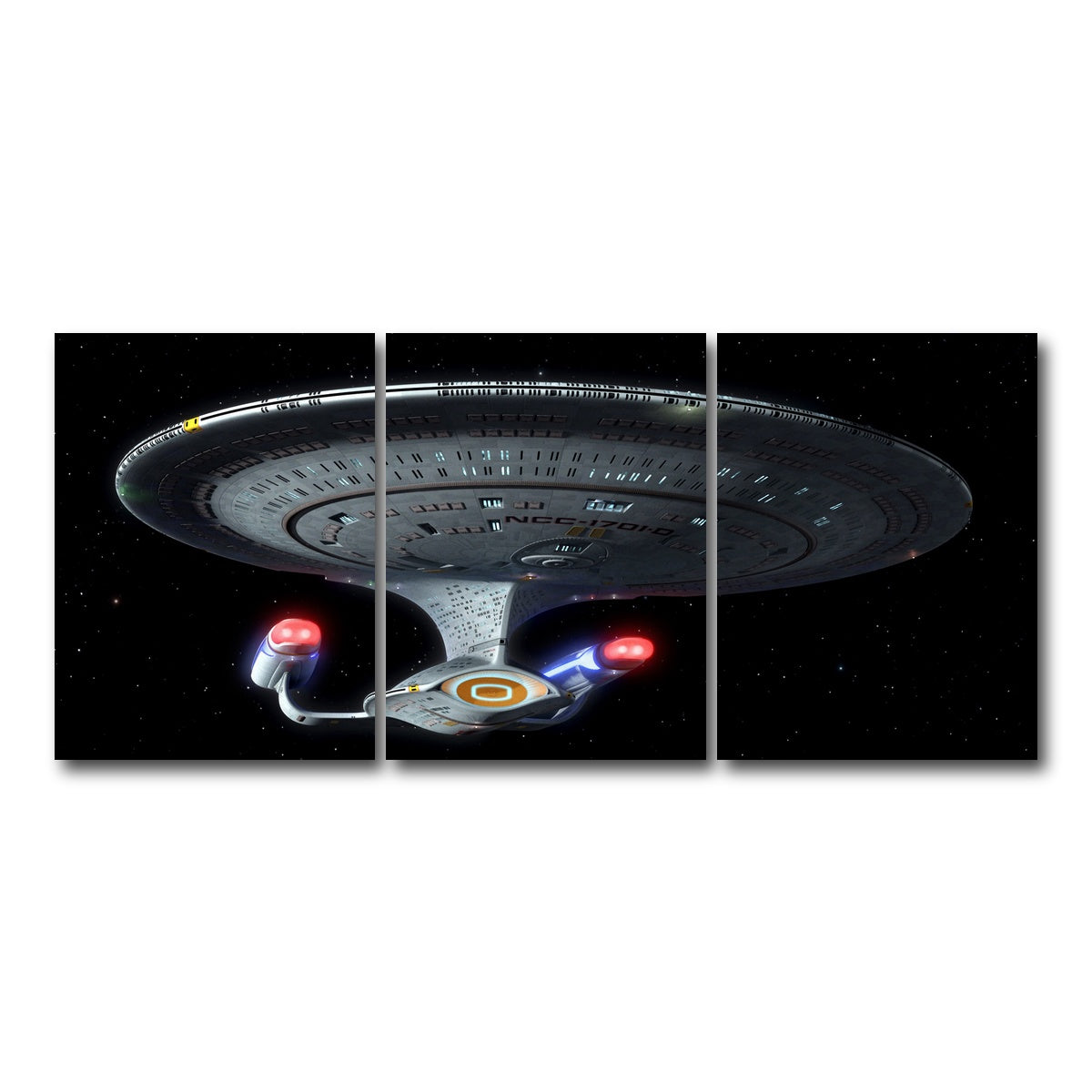 AUTO-MOCKUP WHITE | Enterprise D | 3 Piece | Gallery Wrap Canvas | group=18x24