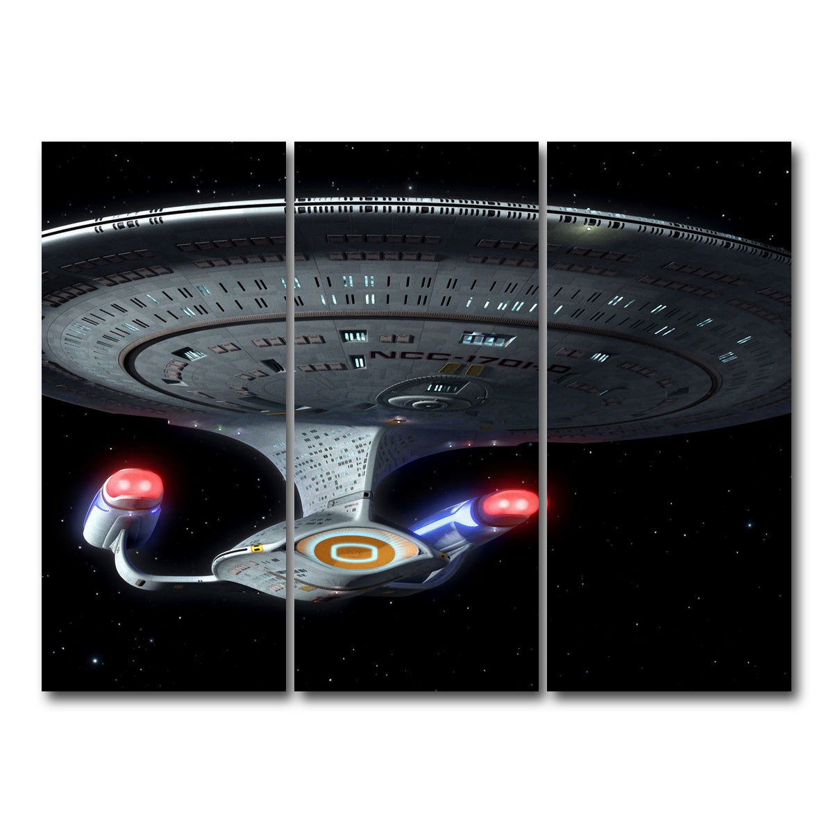 AUTO-MOCKUP WHITE | Enterprise D | 3 Piece | Gallery Wrap Canvas | group=8x18