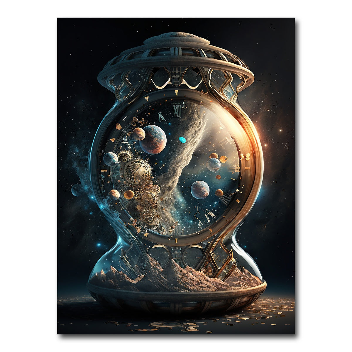 AUTO-MOCKUP WHITE | Eons of Planets | 1 Piece | Gallery Wrap Canvas | group=3x4