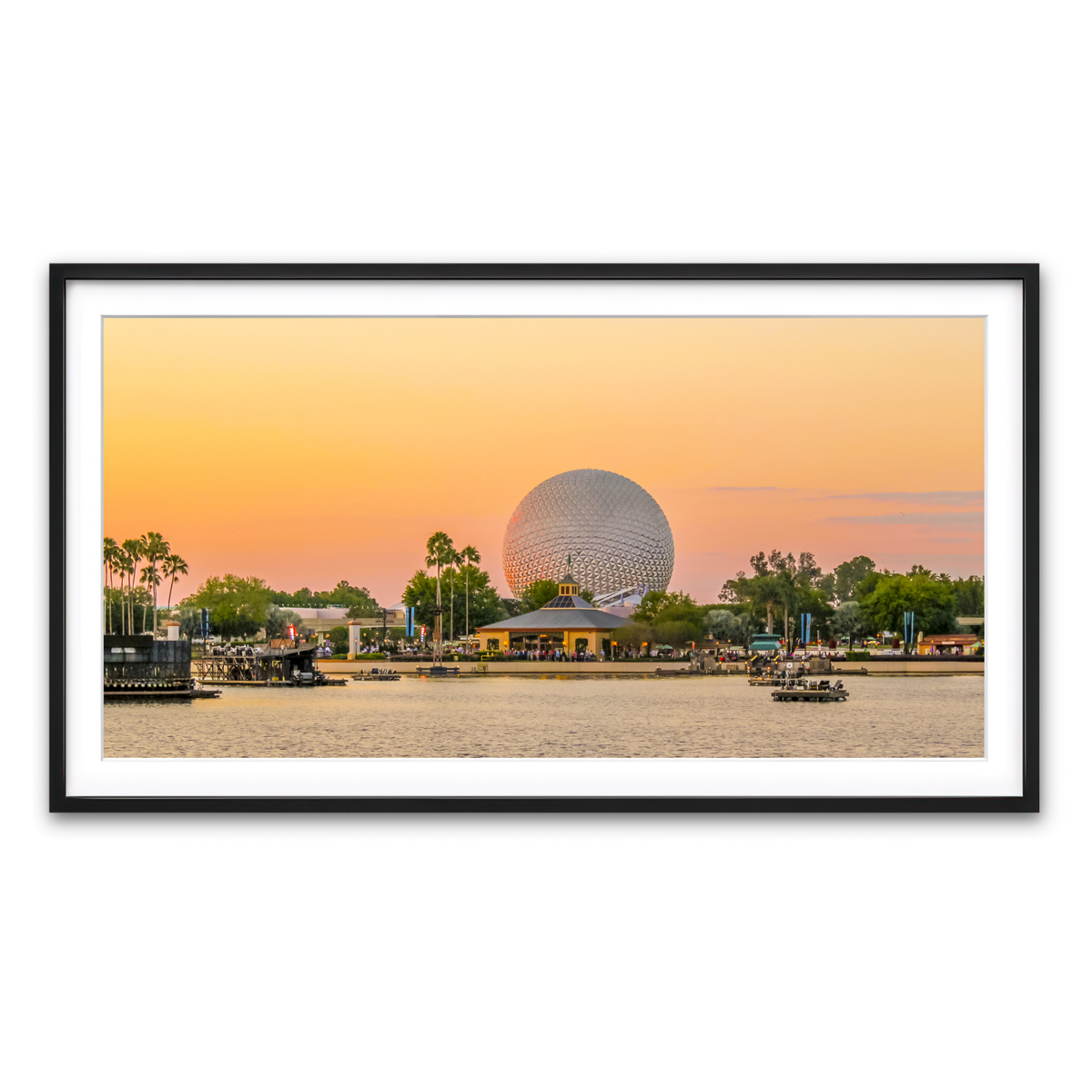 Framed Print 2x1 Black
