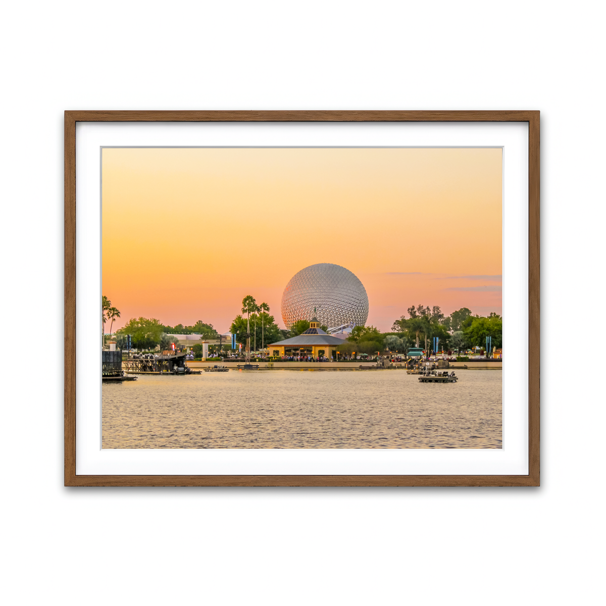 Framed Print 4x3 Walnut