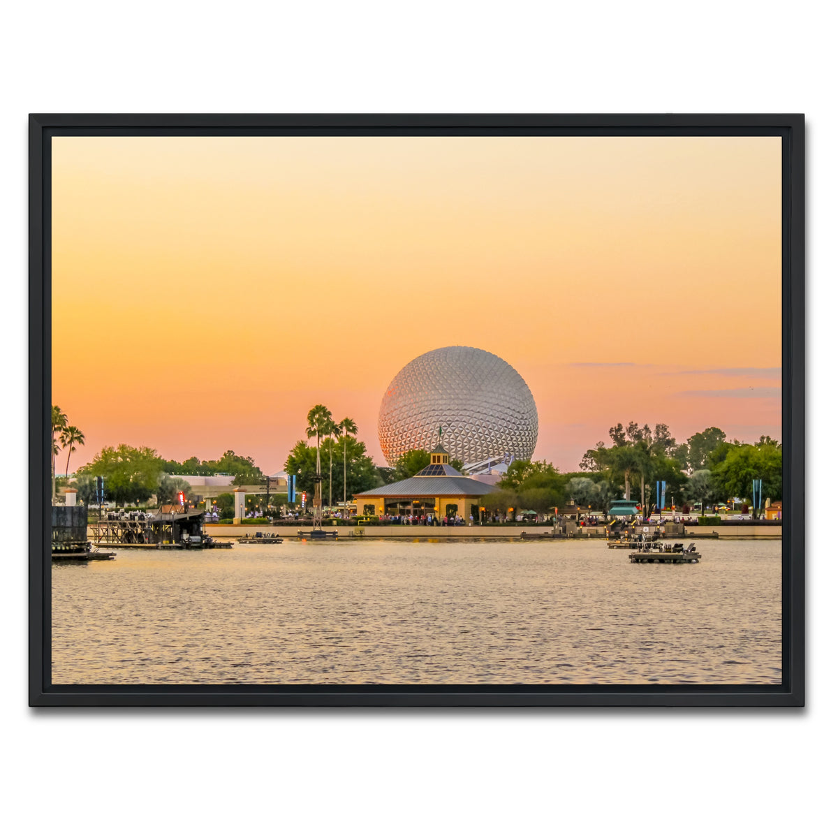 AUTO-MOCKUP WHITE | Epcot | 1 Piece | Black Framed Canvas | group=4x3