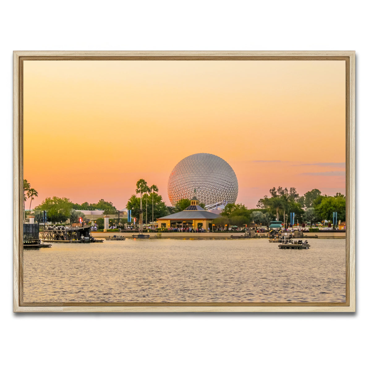 AUTO-MOCKUP WHITE | Epcot | 1 Piece | Natural Framed Canvas | group=4x3