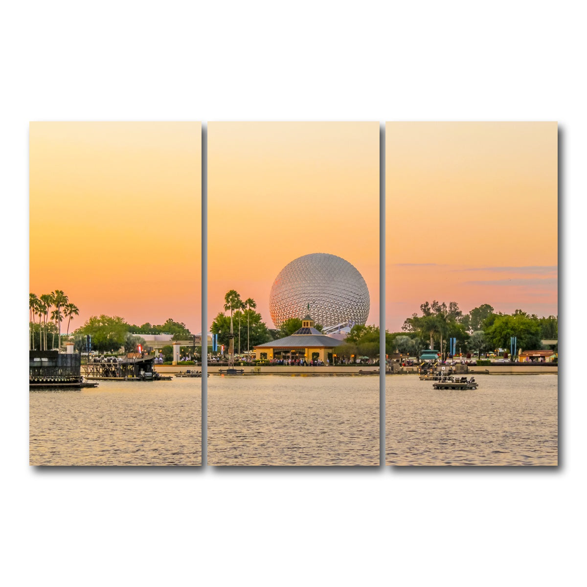 AUTO-MOCKUP WHITE | Epcot | 3 Piece | Gallery Wrap Canvas | group=12x24