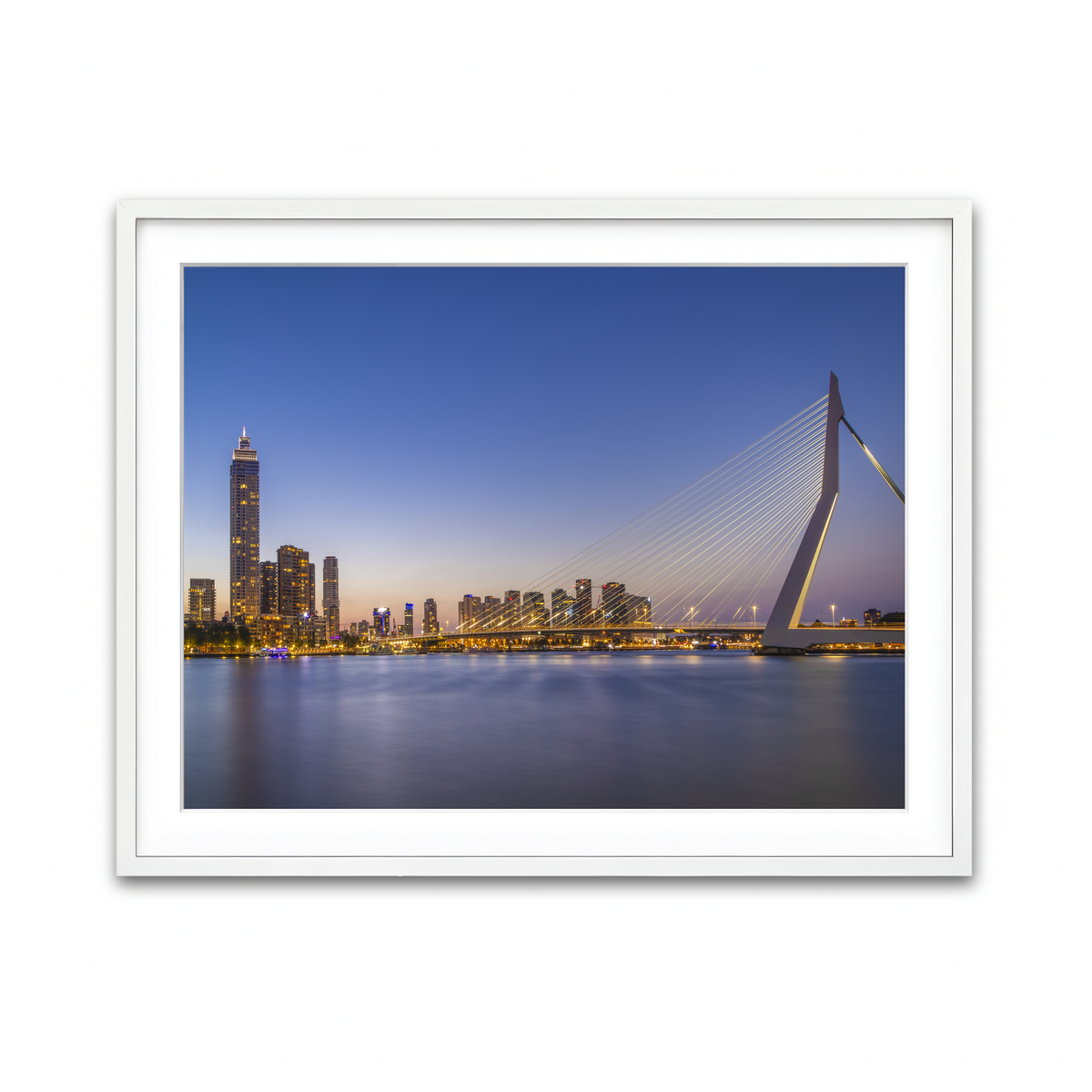 Framed Print 4x3 White