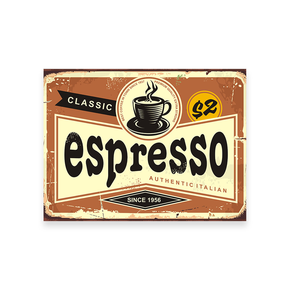 Espresso Wall Art