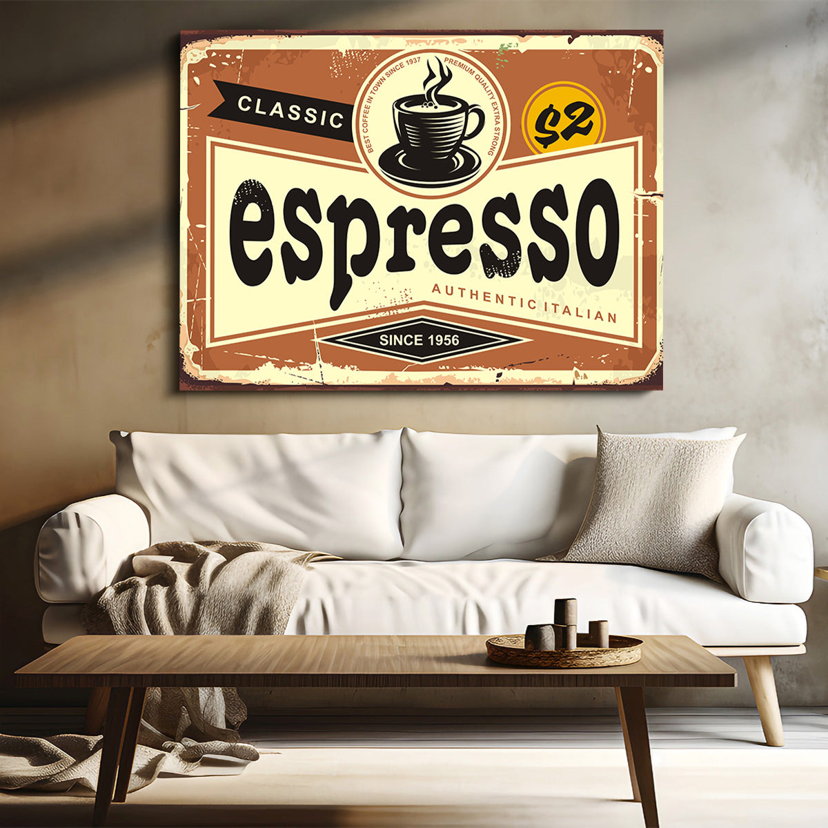 Espresso Wall Art
