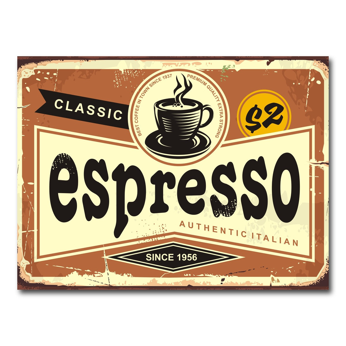 AUTO-MOCKUP WHITE | Espresso | 1 Piece | Gallery Wrap Canvas | group=4x3