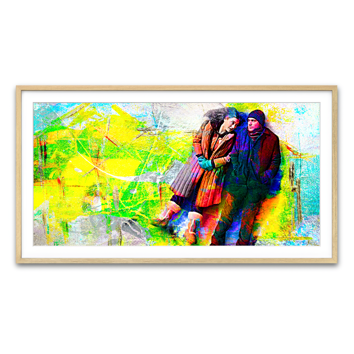 Framed Print 2x1 Natural