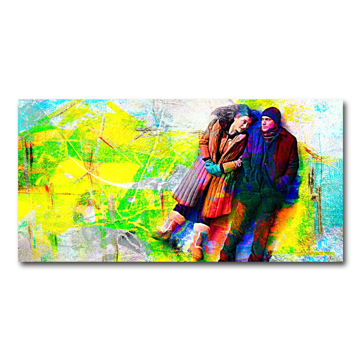 AUTO-MOCKUP WHITE | Eternal Sunshine of the Spotless Mind | 1 Piece | Gallery Wrap Canvas | group=2x1