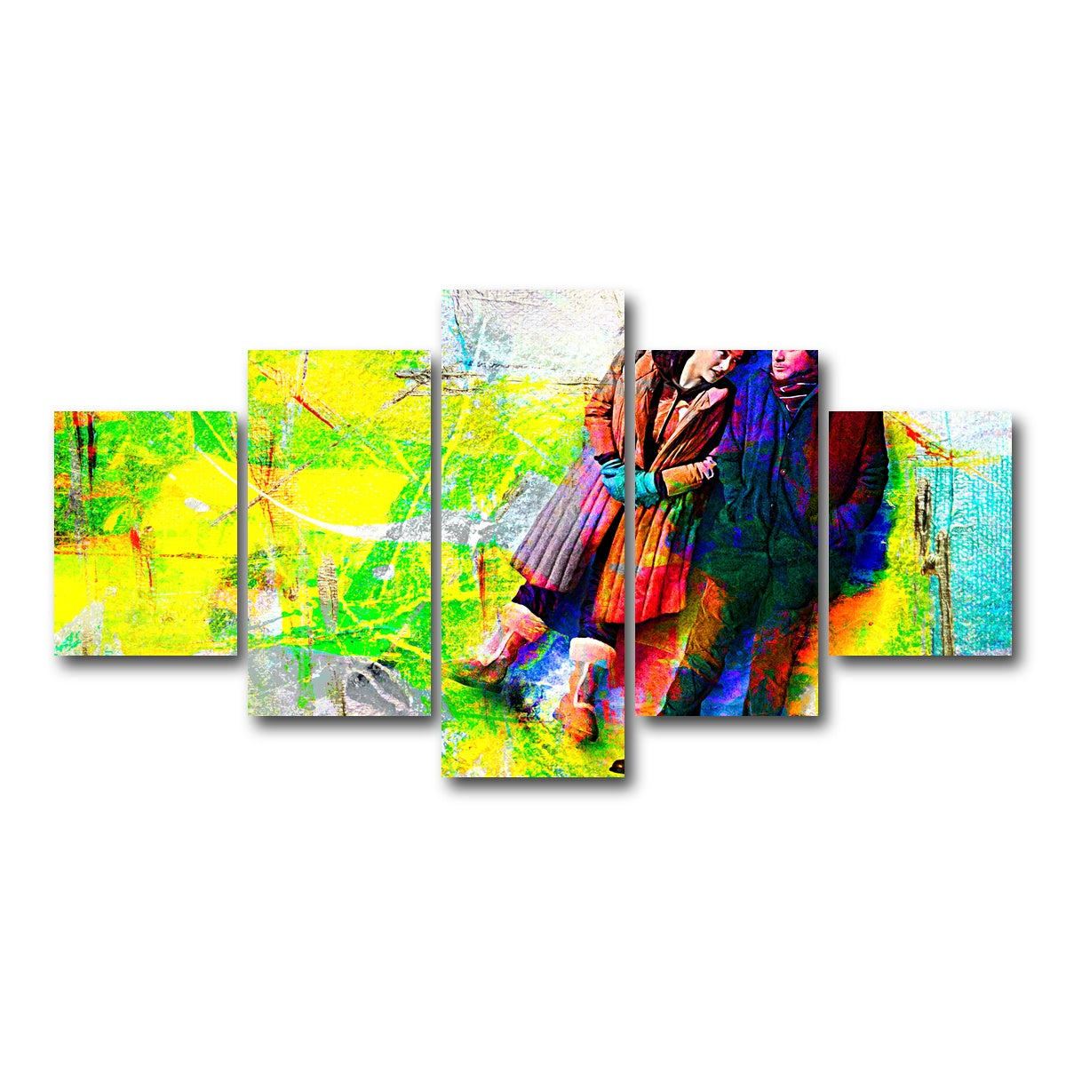 AUTO-MOCKUP WHITE | Eternal Sunshine of the Spotless Mind | 5 Piece | Gallery Wrap Canvas | group=5_short