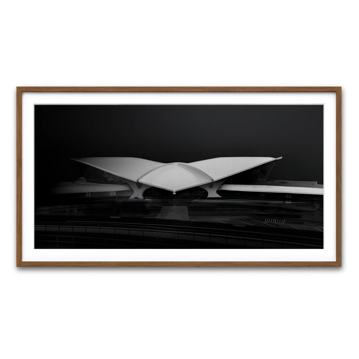 Framed Print 2x1 Walnut