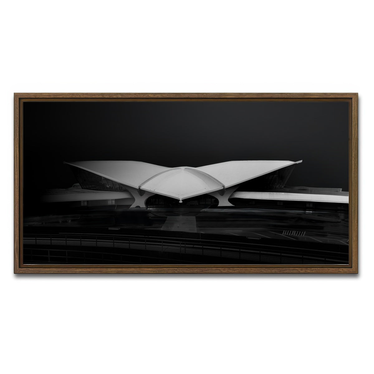 AUTO-MOCKUP WHITE | Ethereal Wings | 1 Piece | Walnut Framed Canvas | group=2x1