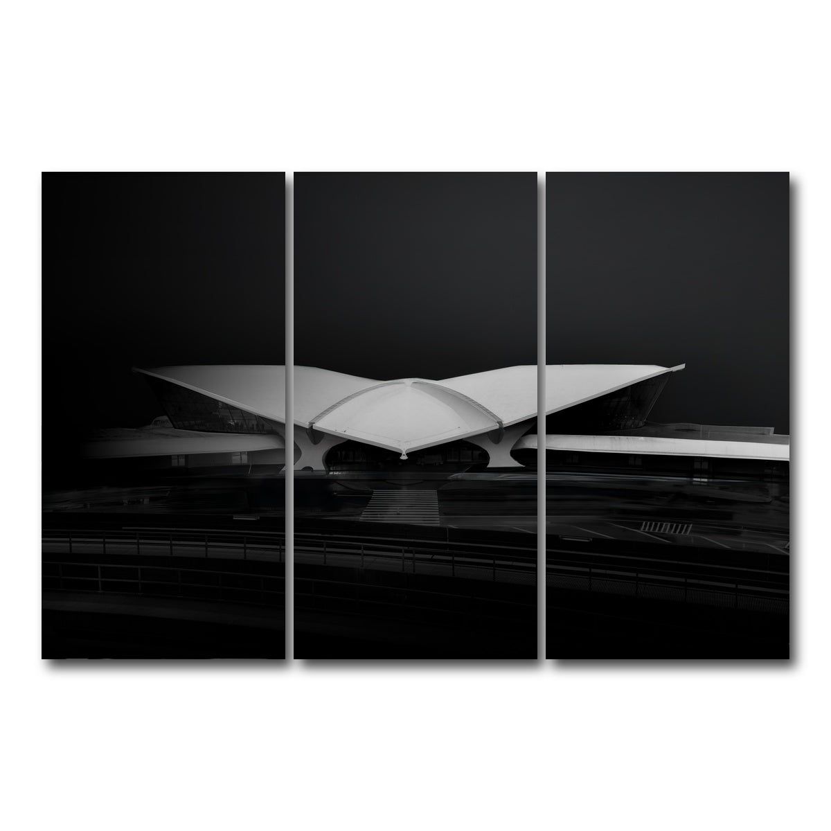 AUTO-MOCKUP WHITE | Ethereal Wings | 3 Piece | Gallery Wrap Canvas | group=12x24