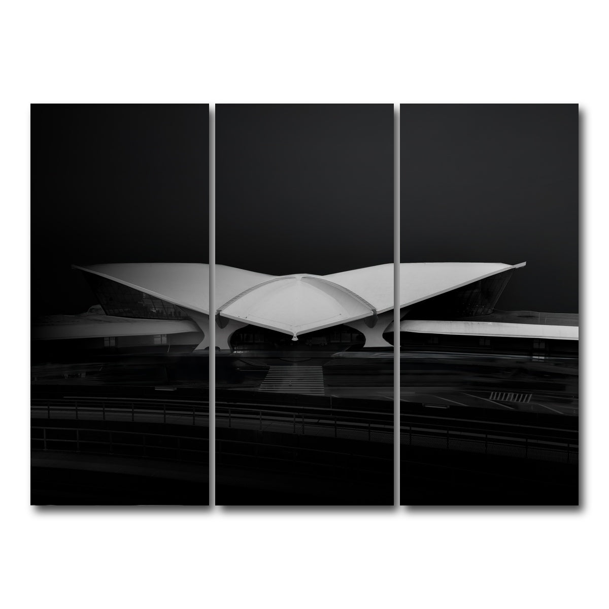 AUTO-MOCKUP WHITE | Ethereal Wings | 3 Piece | Gallery Wrap Canvas | group=8x18