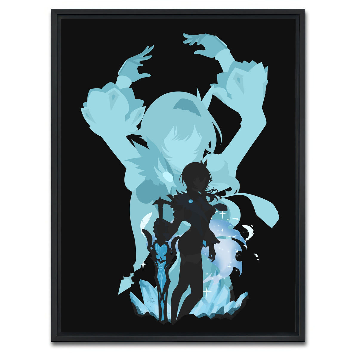 AUTO-MOCKUP WHITE | Eula | 1 Piece | Black Framed Canvas | group=3x4