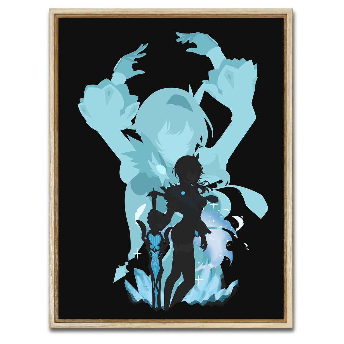 AUTO-MOCKUP WHITE | Eula | 1 Piece | Natural Framed Canvas | group=3x4