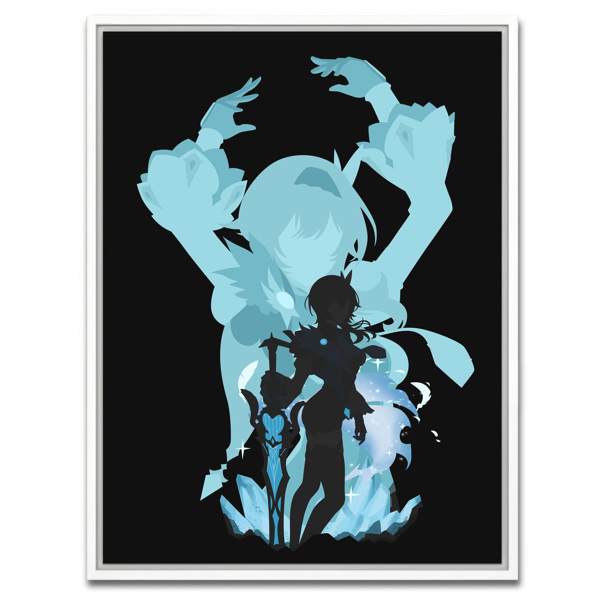 AUTO-MOCKUP WHITE | Eula | 1 Piece | White Framed Canvas | group=3x4