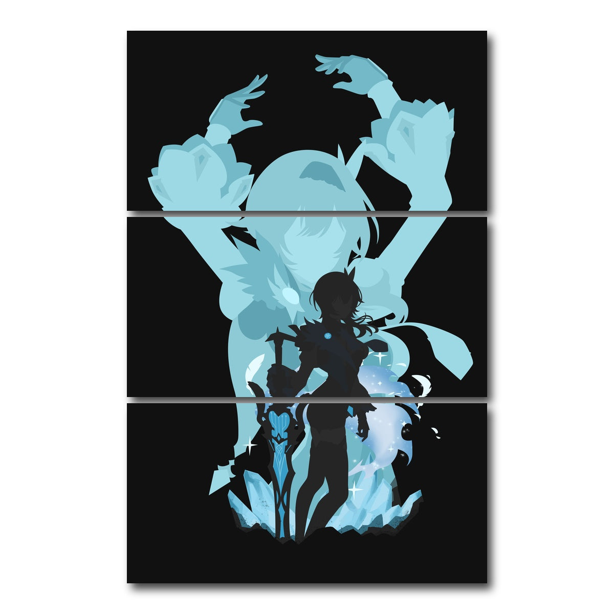 AUTO-MOCKUP WHITE | Eula | 3 Piece | Gallery Wrap Canvas | group=12x24_stacked