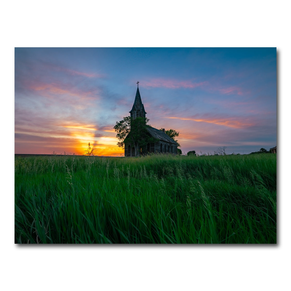 AUTO-MOCKUP WHITE | Evening Prayer | 1 Piece | Gallery Wrap Canvas | group=4x3