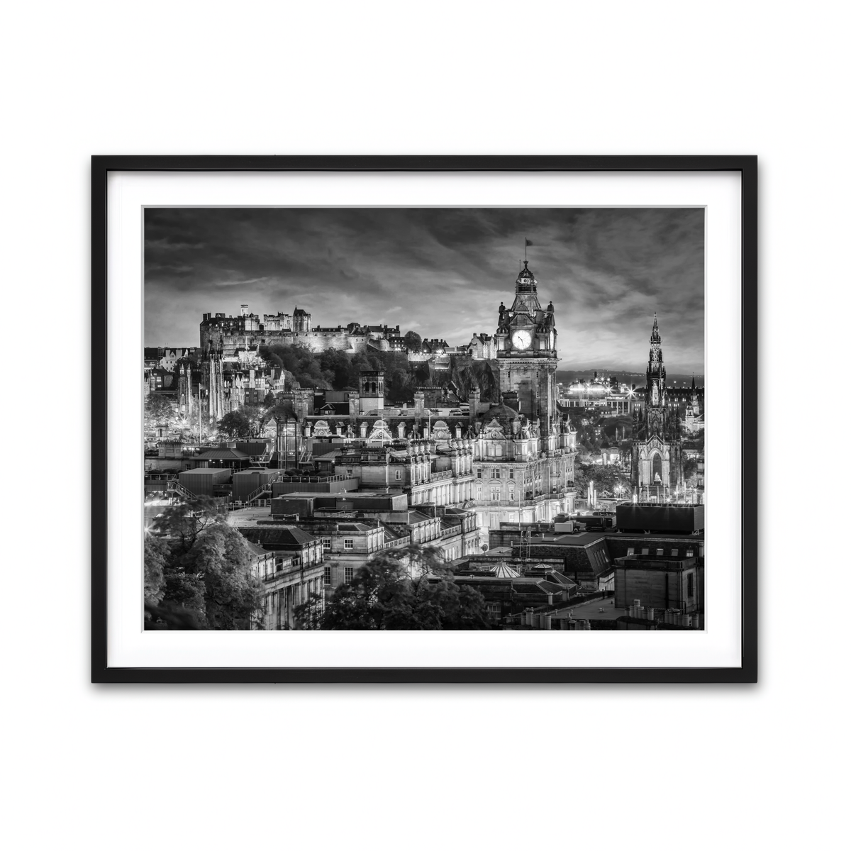 Framed Print 4x3 Black