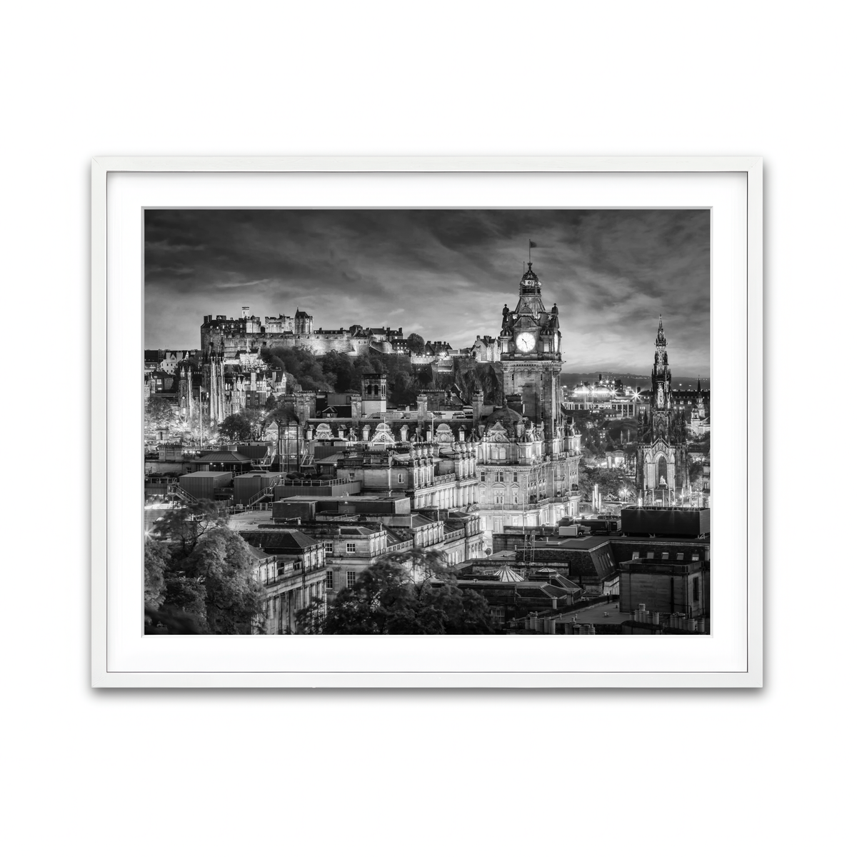 Framed Print 4x3 White