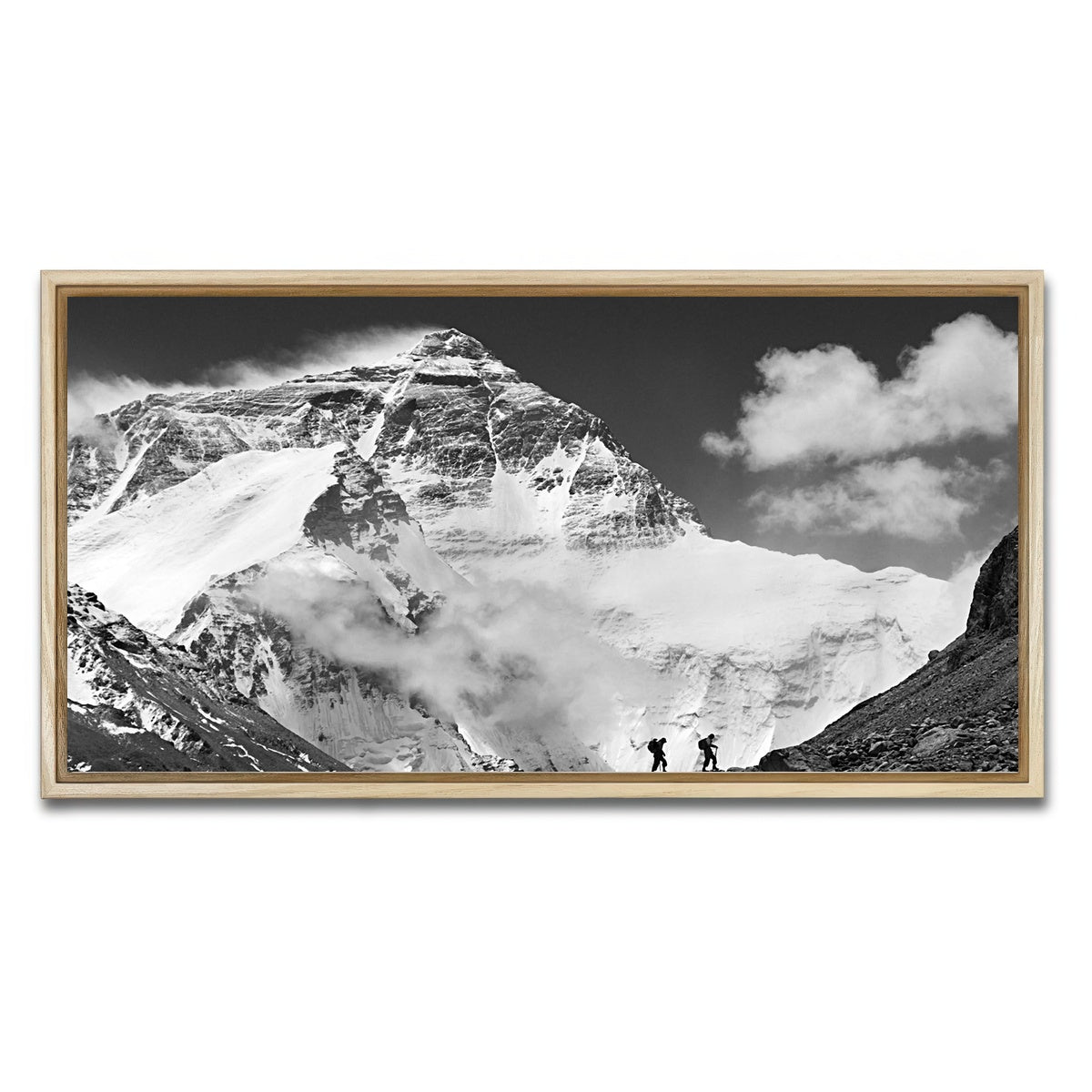 AUTO-MOCKUP WHITE | Everest | 1 Piece | Natural Framed Canvas | group=2x1