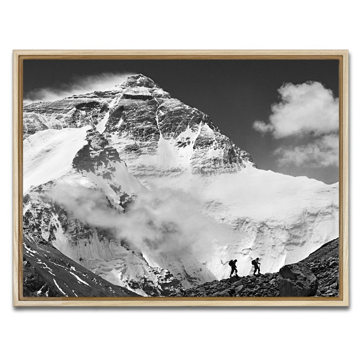 AUTO-MOCKUP WHITE | Everest | 1 Piece | Natural Framed Canvas | group=4x3