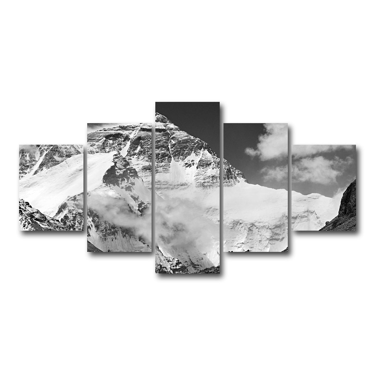 AUTO-MOCKUP WHITE | Everest | 5 Piece | Gallery Wrap Canvas | group=5_short