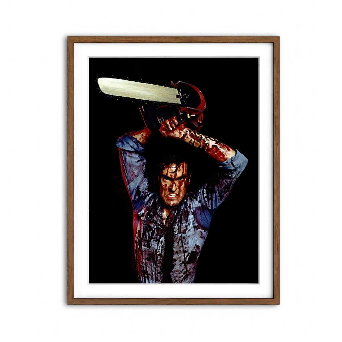 Framed Print 3x4 Walnut