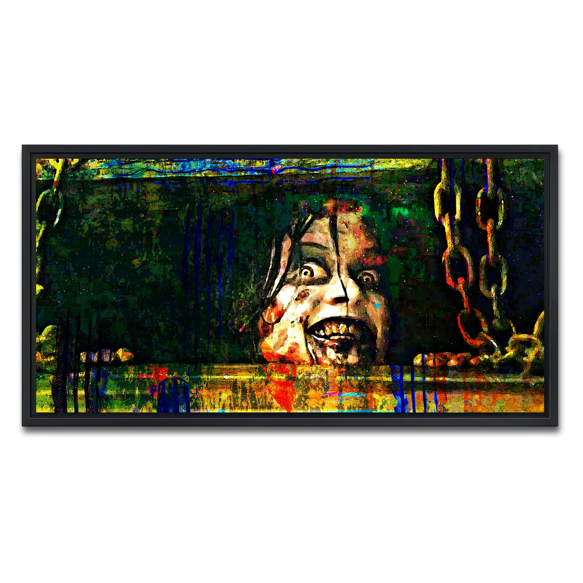 AUTO-MOCKUP WHITE | Evil Mia | 1 Piece | Black Framed Canvas | group=2x1