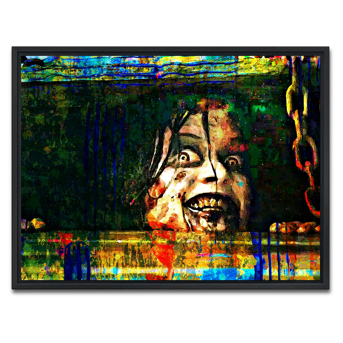 AUTO-MOCKUP WHITE | Evil Mia | 1 Piece | Black Framed Canvas | group=4x3