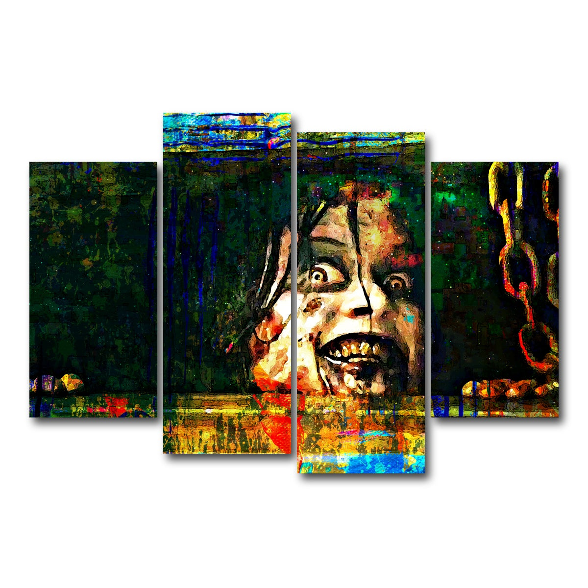 AUTO-MOCKUP WHITE | Evil Mia | 4 Piece | Gallery Wrap Canvas | group=4_short