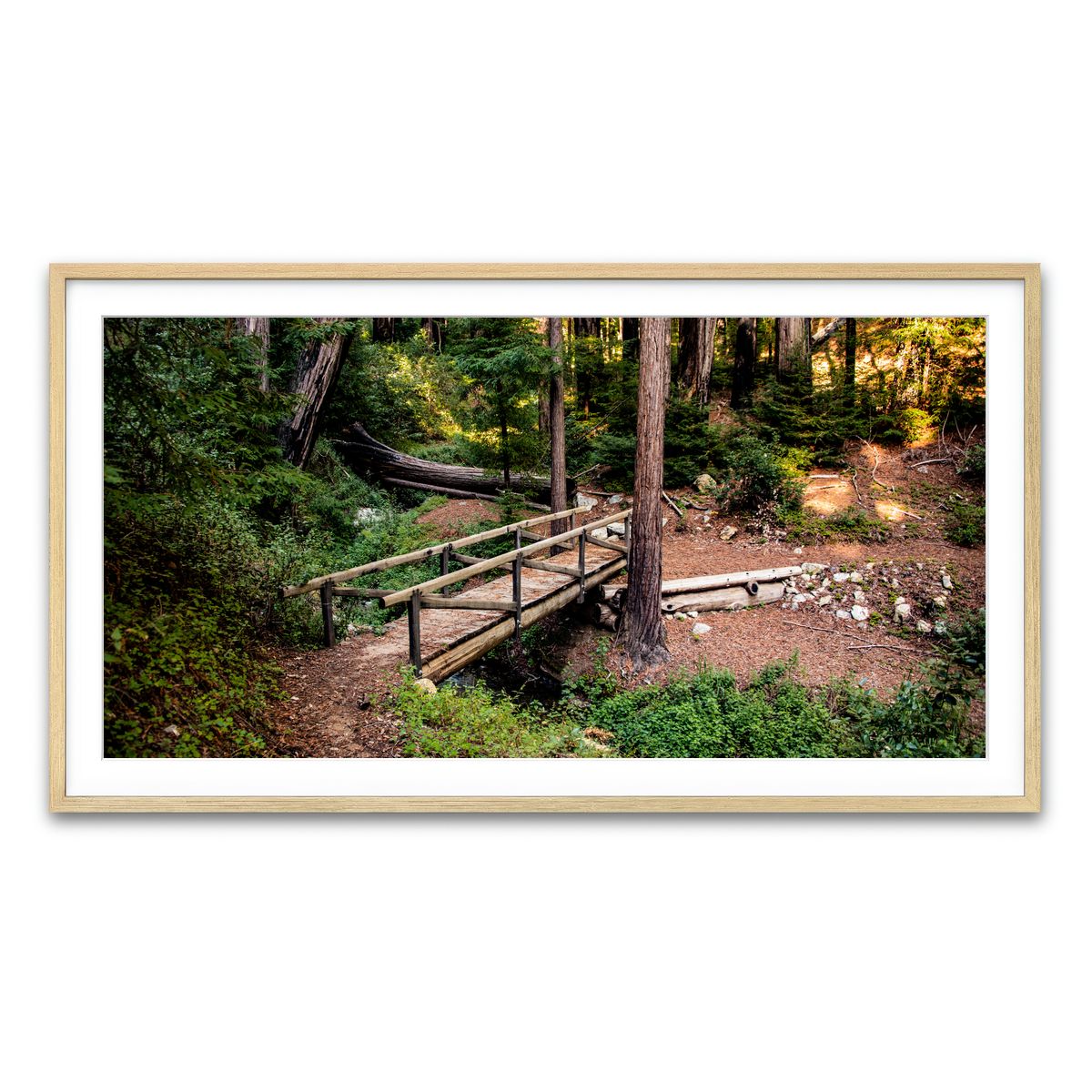Framed Print 2x1 Natural