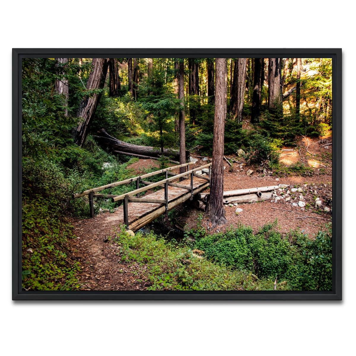 AUTO-MOCKUP WHITE | Ewoldsen Loop Bridge | 1 Piece | Black Framed Canvas | group=4x3