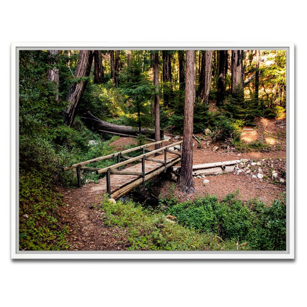 AUTO-MOCKUP WHITE | Ewoldsen Loop Bridge | 1 Piece | White Framed Canvas | group=4x3