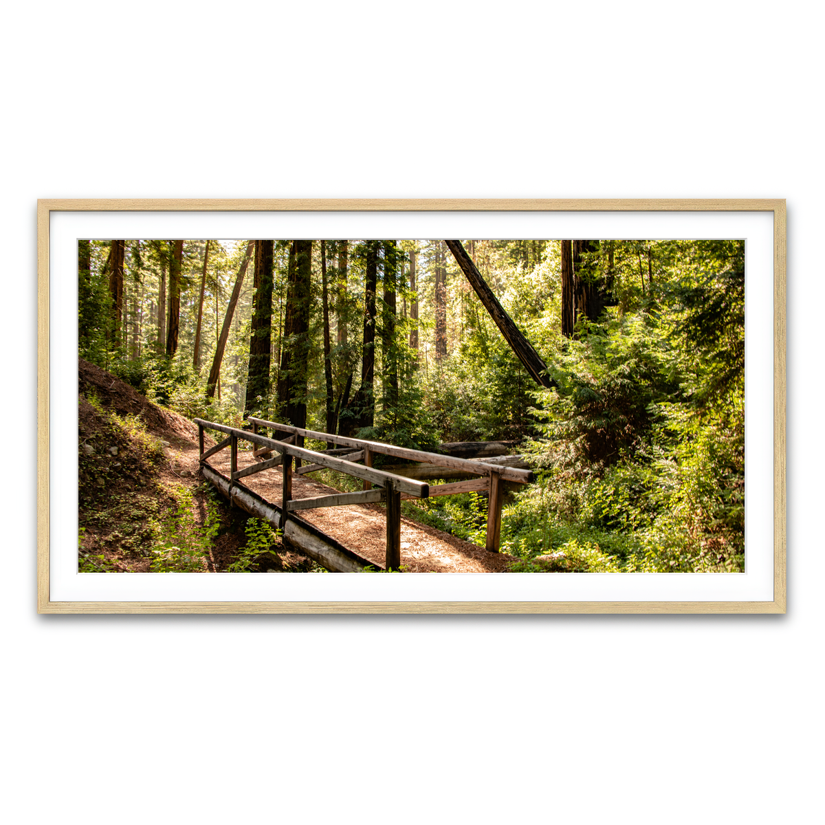 Framed Print 2x1 Natural