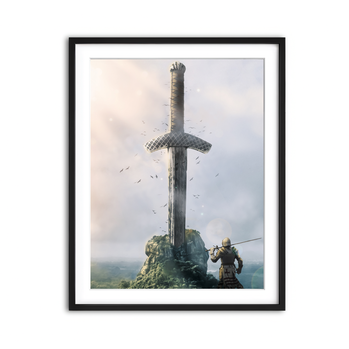 Framed Print 3x4 Black