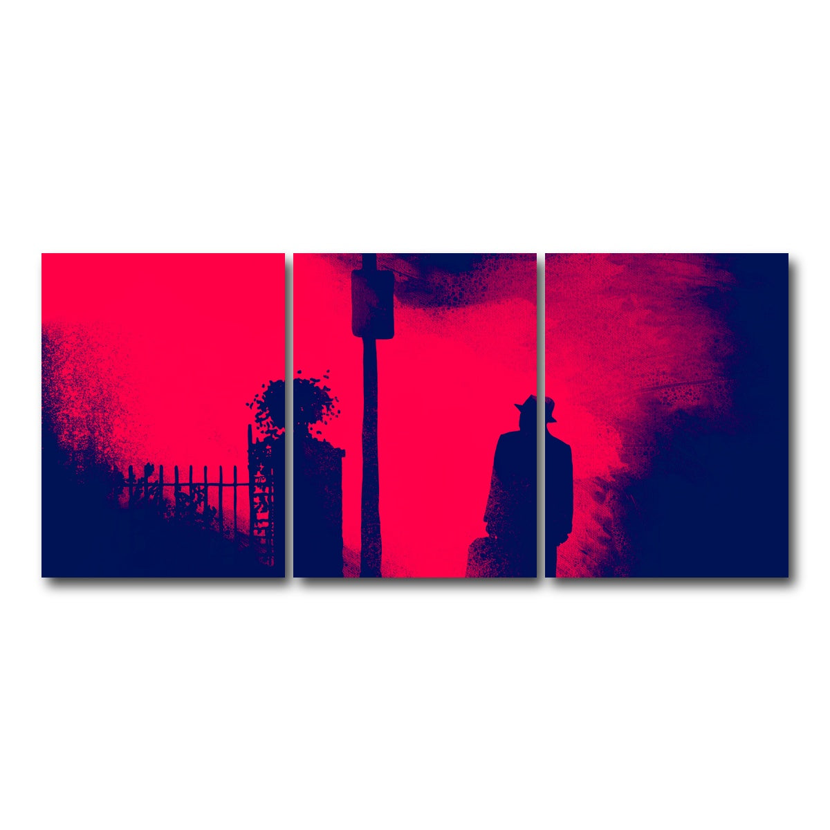 AUTO-MOCKUP WHITE | Exorcism | 3 Piece | Gallery Wrap Canvas | group=18x24