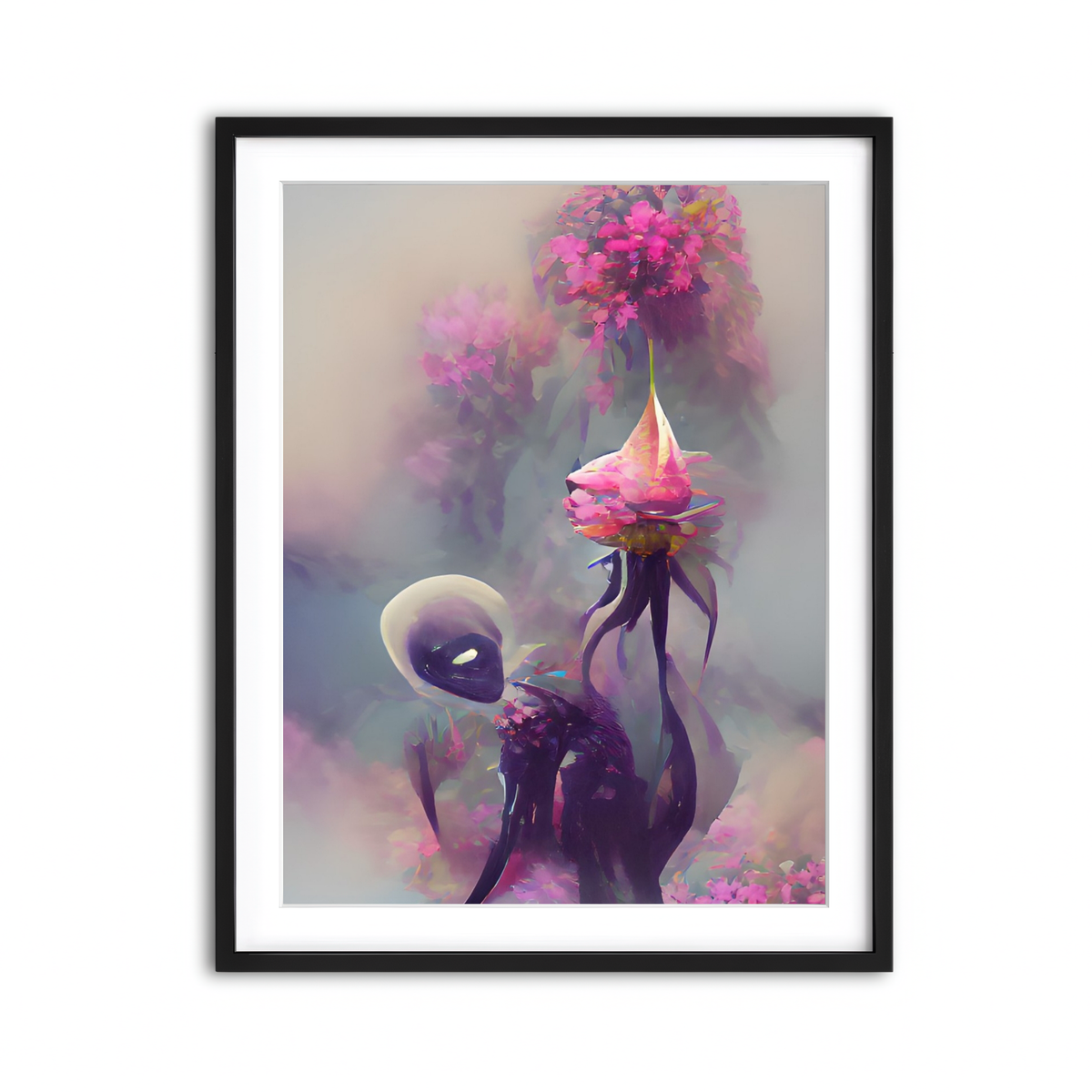 Framed Print 3x4 Black