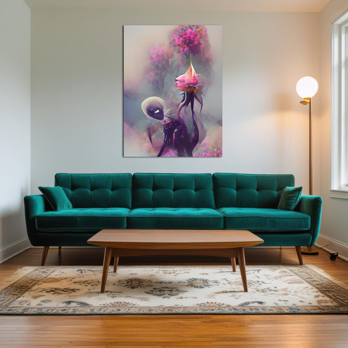 AUTO-MOCKUP ROOM | Exotic Flower