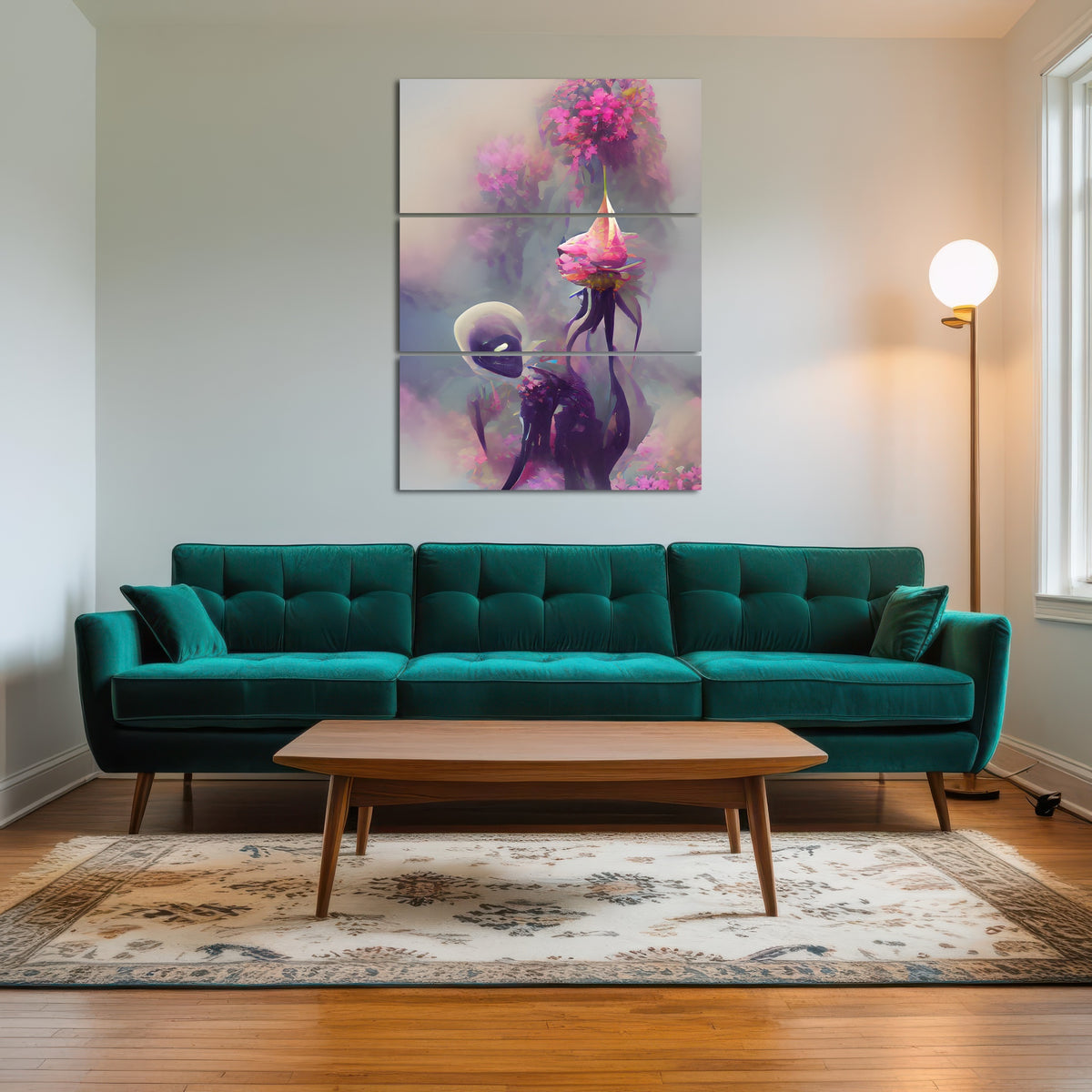 AUTO-MOCKUP ROOM | Exotic Flower