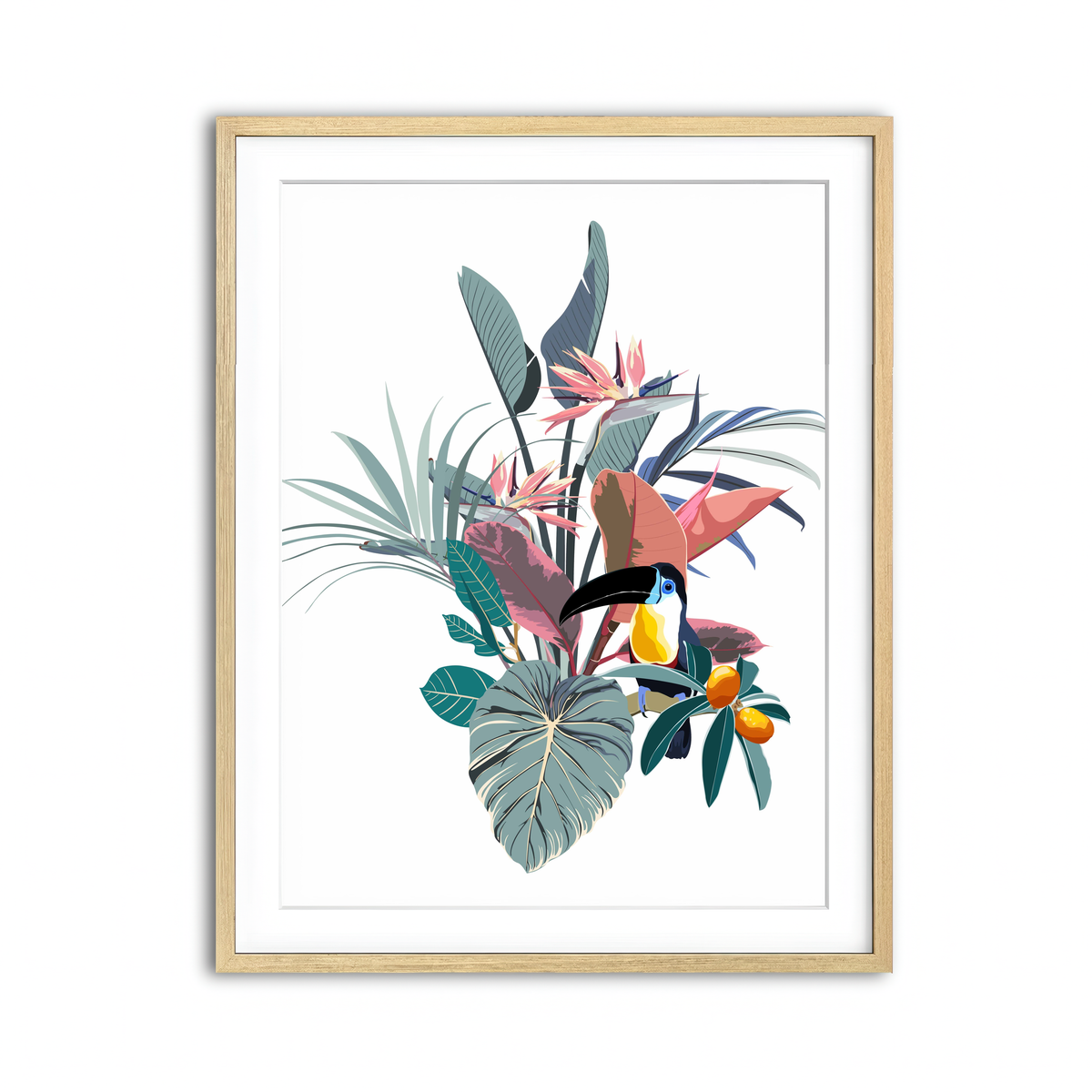 Framed Print 3x4 Natural