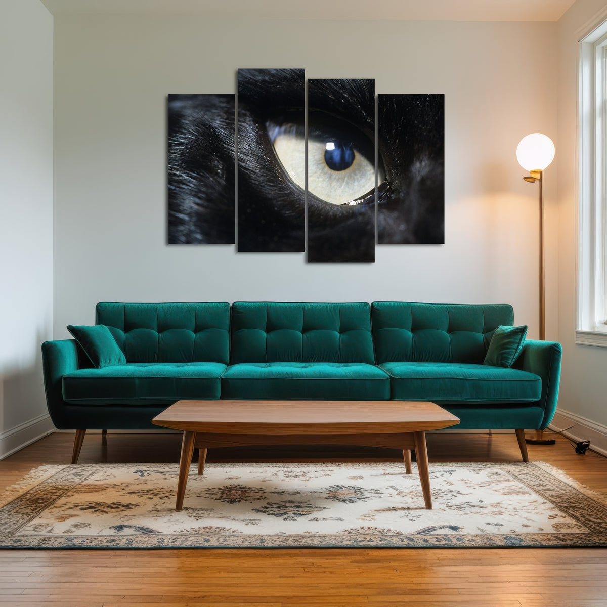 AUTO-MOCKUP ROOM | Eye of Black Wolf