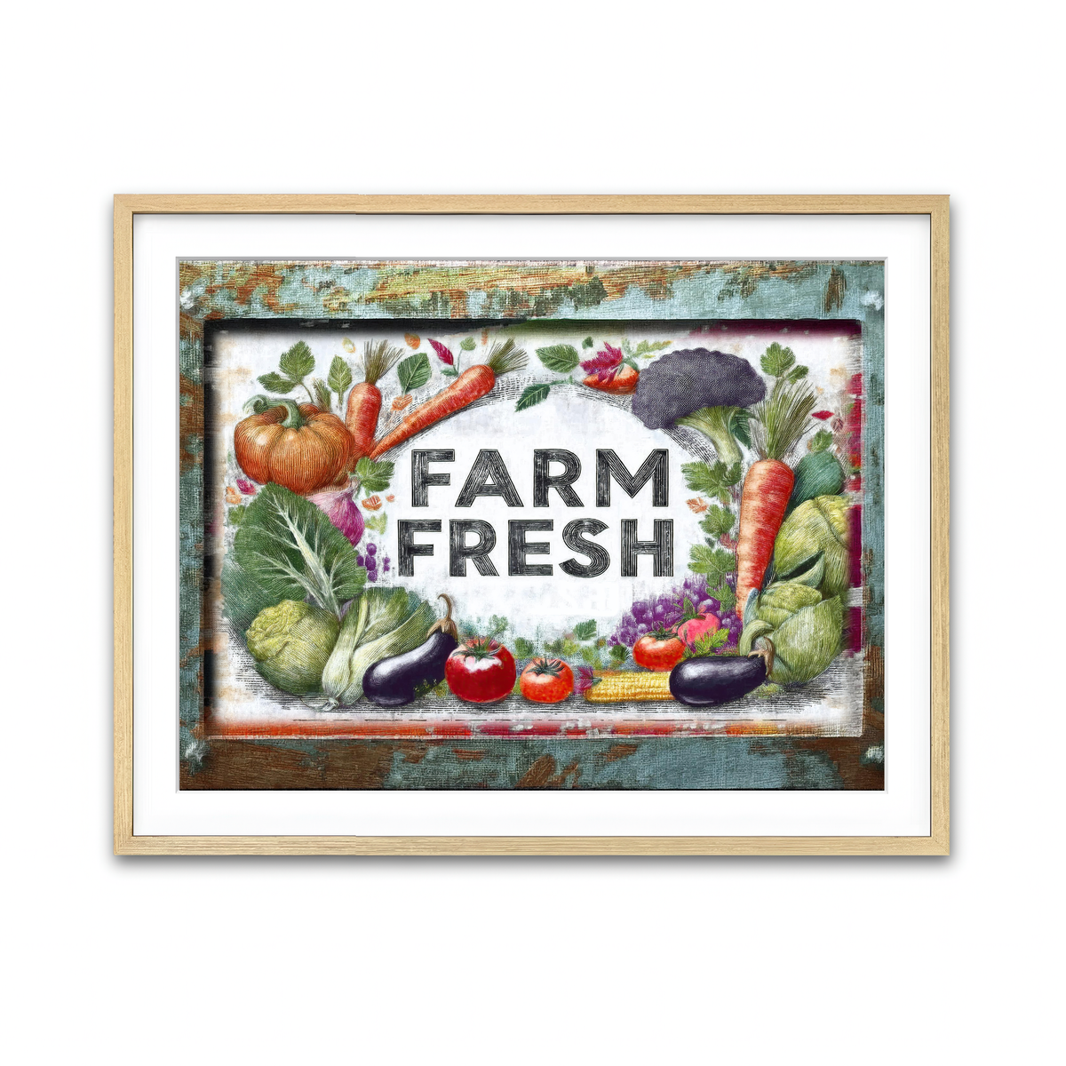 Framed Print 4x3 Natural